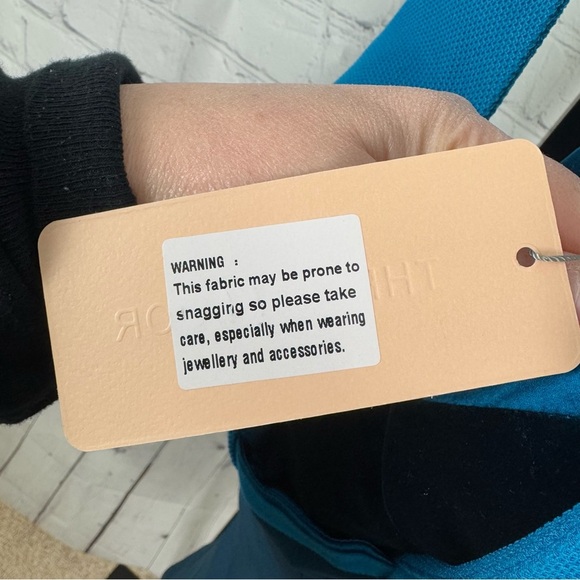 Three Floor Blue Mini Dress - Picture 7 of 10